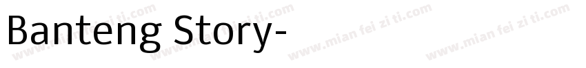 Banteng Story字体转换